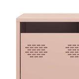 ZNTS TV Cabinet Pink 135x39x43.5 cm Cold-rolled Steel 851305