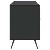TV Cabinet Black 102 x 34.5 x 50 cm Engineered Wood 895616
