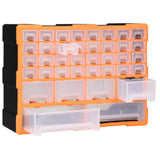 Multi-drawer Organiser with 38 Drawers 52x16x37.5 cm 147577