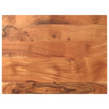 Table Top 70x60x2.5 cm Rectangular Solid Wood Acacia 370925