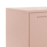 Sideboard Pink 68.5x38.5x123.5 cm Steel 846489
