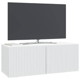 Wall-Mounted TV Cabinet White 78.5 x 31 x 30 cm Engineered Wood 898545