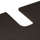 Sink cabinet Black and Gold 62 x 33 x 58 cm Solid Mango Wood 4017847