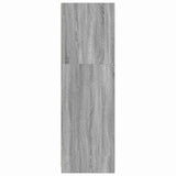 Bathroom Cabinet Grey Sonoma 79.5 x 49 x 156 cm Engineered Wood 3406251