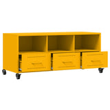 TV Cabinet Mustard Yellow 100.5x39x43.5 cm Steel 846695