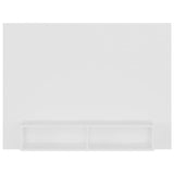 Wall TV Cabinet White 120x23.5x90 cm Engineered Wood 808269