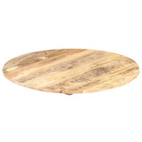 Table Top Solid Mango Wood Round 15-16 mm 80 cm 286003