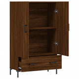 Highboard Brown Oak 69.5x31x115 cm Engineered Wood 828243