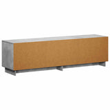 TV Stand 140 x 34.5 x 40 cm Concrete Grey Engineered Wood 8011489