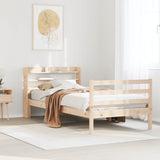 Bed Frame with Headboard without Mattress 90x200 cm 3306639