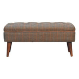 Multi Tweed Buffalo Pipe Bench IN3558