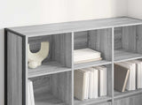 Book Cabinet 2 pcs Grey Sonoma 99.5 x 30 x 108 cm 3403025