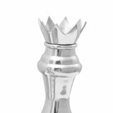 Sculptures 2 pcs Silver 17 x 17 x 42 cm Aluminium 42000148