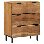 Sideboard 3 pcs Brown 60 x 33 x 75 cm Solid Acacia wood 3310011