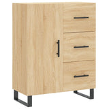 Highboard Sonoma Oak 69.5x34x180 cm Engineered Wood 3199836