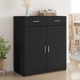 Sideboard Black 80x42.5x93 cm Engineered Wood 3281470