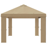 Gazebo Cover 6 x 3 m Beige Polyester 190 gsm 900423