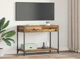 Console Table Old Wood 75 x 34.5 x 75 cm Engineered Wood 882248