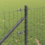 Fence Post Other 52 pcs Silver 3.2 x 3.2 x 60 cm Steel 3350182