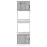 Oven Cabinets 2 pcs Kalmar Grey Sonoma Engineered Wood 3315047