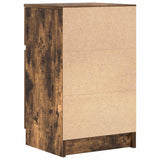 Bedside Cabinets 2 pcs Smoked Oak 39x35x65 cm Engineered Wood 861328