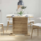Dining Table Artisan oak 110 x 60 x 75 cm Engineered wood 863165
