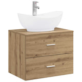 Bathroom Furniture Set Artisan Oak Engineered Wood 3404405