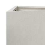 ZNTS Garden Planter Triangular 50x43x75 cm Stainless Steel 851179