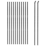 Wire Mesh Fence Anthracite 1.8x25 m Galvanised Steel 154205