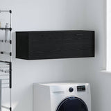 Wall-Mounted Cabinet Wall-mounted Black Oak 100 x 36.5 x 35 cm 879572