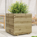 ZNTS Garden Planter 70x70x72 cm Impregnated Wood Pine 3282623