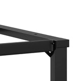 Dining Table Legs O-Frame 60x60x73 cm Steel 357883