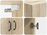 Wall-Mounted Cabinet Sonoma Oak 59 x 31 x 60 cm Engineered Wood 898577