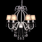 Chandelier with 2300 Crystals White 60338