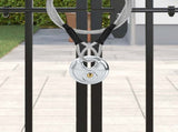 Discus Locks with Keys Silver Stainless Steel 42020754