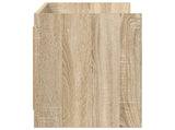 TV Cabinet 130 x 33 x 47 cm Sonoma Oak Engineered Wood 8011173