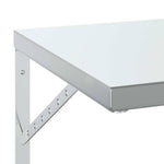 Wall Shelves 2 pcs 75x40 cm Silver Stainless Steel 3214505