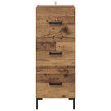 Sideboard Old Wood 34.5 x 34 x 90 cm Engineered Wood 881558