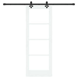 Sliding Door ORKDAL White and Black 73.5 x 198.5 cm 3332184