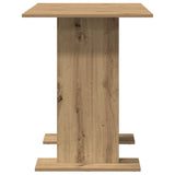 ZNTS Dining Table Artisan Oak 110x60x75 cm Engineered Wood 863165