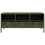 TV Cabinet Olive Green 101.5x39x43.5 cm Cold-rolled Steel 851326