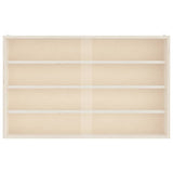 Wooden Collector's Display Case with Doors 60x8.5x37cm 4017386