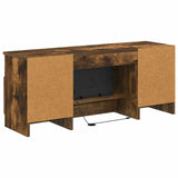 Electric Fireplace Smoked Oak 98 x 28.5 x 40.5 cm 8021195