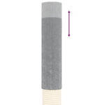 Floor to Ceiling Cat Tree Light Grey 277-303 cm 171613