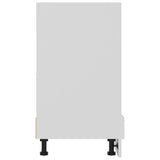 Oven Cabinet Lyon White 60x46x81.5 cm Engineered Wood 802497