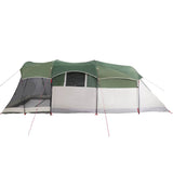 Family Tent Tunnel 8-Person Green Waterproof 94785
