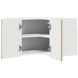 Wall Corner Cabinet PORTO Sonoma Oak 57 x 57 x 40 cm 885307