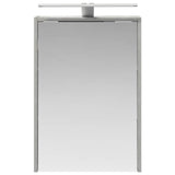 Bathroom Mirror Cabinet Concrete Grey 43 x 16 x 62.5 cm 889146