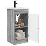 Bathroom Vanity with Sink Grey Sonoma 42 x 40 x 84.5 cm 890000