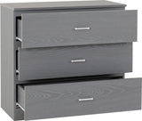 ZNTS Felix 3 Drawer Chest 100-102-112